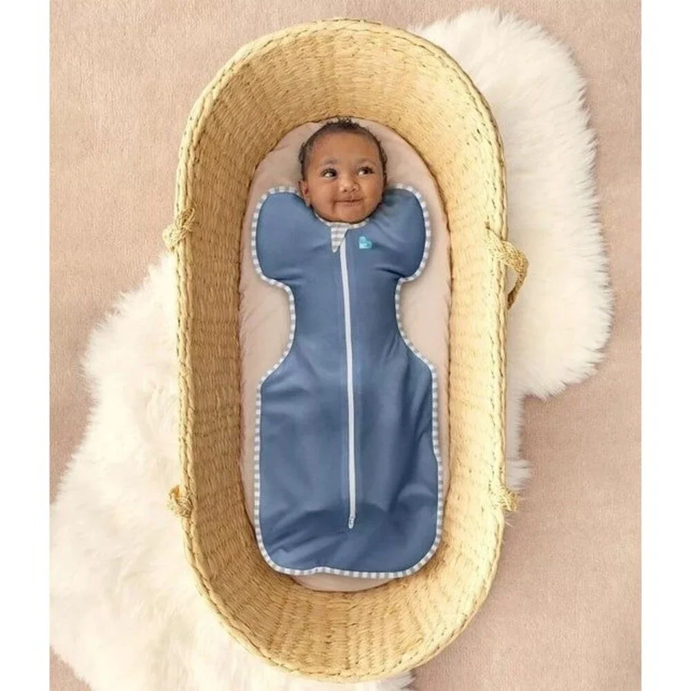 Baby Sleep Sack 1.0 TOG Snug Fit baby Essentials denim blue boy Love to Dream M